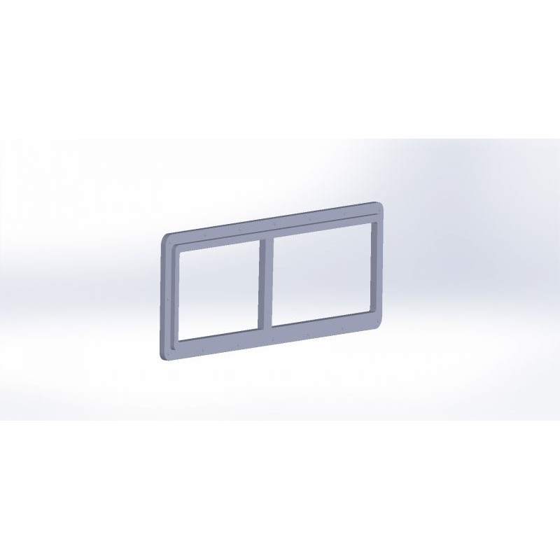 Ventana en puerta corredera de ventana 1: 4